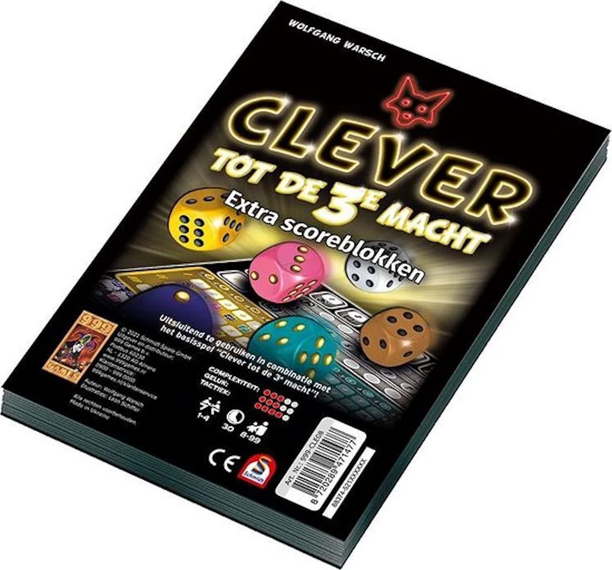Clever tot de 3e Macht Scoreblokken