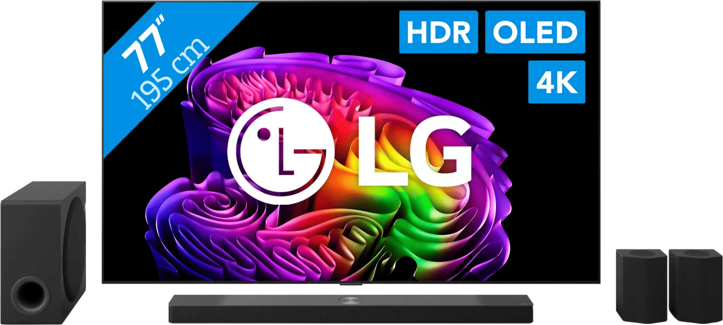 LG OLED 77" G6 (2026) + LG DS95TR