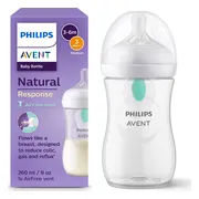 Philips Avent Babyfles Natural Response AirFree-ventiel 3-6 mnd 260 ml