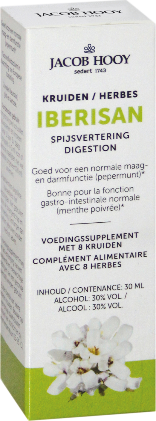 Jacob Hooy Iberisan Kruiden Druppels 30ML