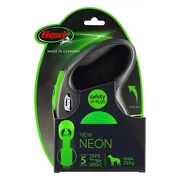 Flexi Rollijn New Neon Tape 5 mtr tot 25 kg Groen