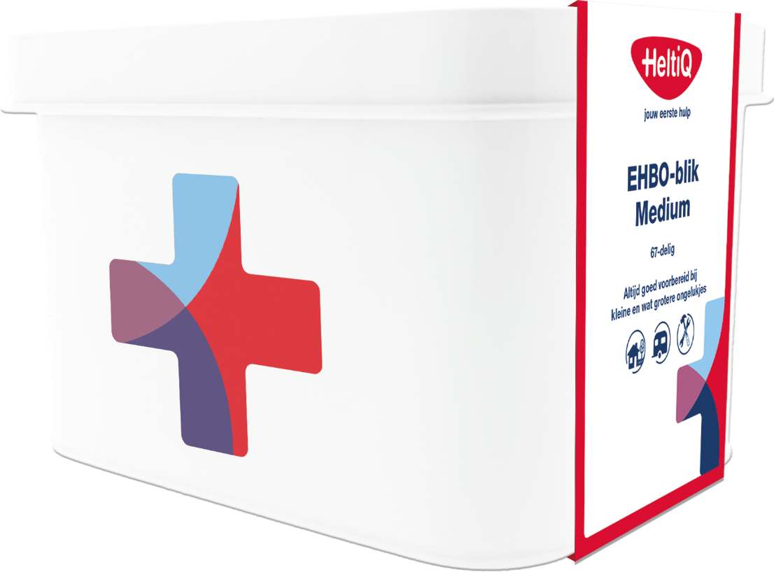 HeltiQ EHBO-blik Medium