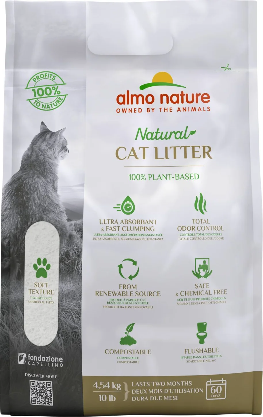 Almo Nature Kattenbakvulling 4,54 kg
