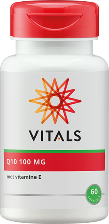 2x Vitals Co-enzym Q10 100 mg 60 softgels
