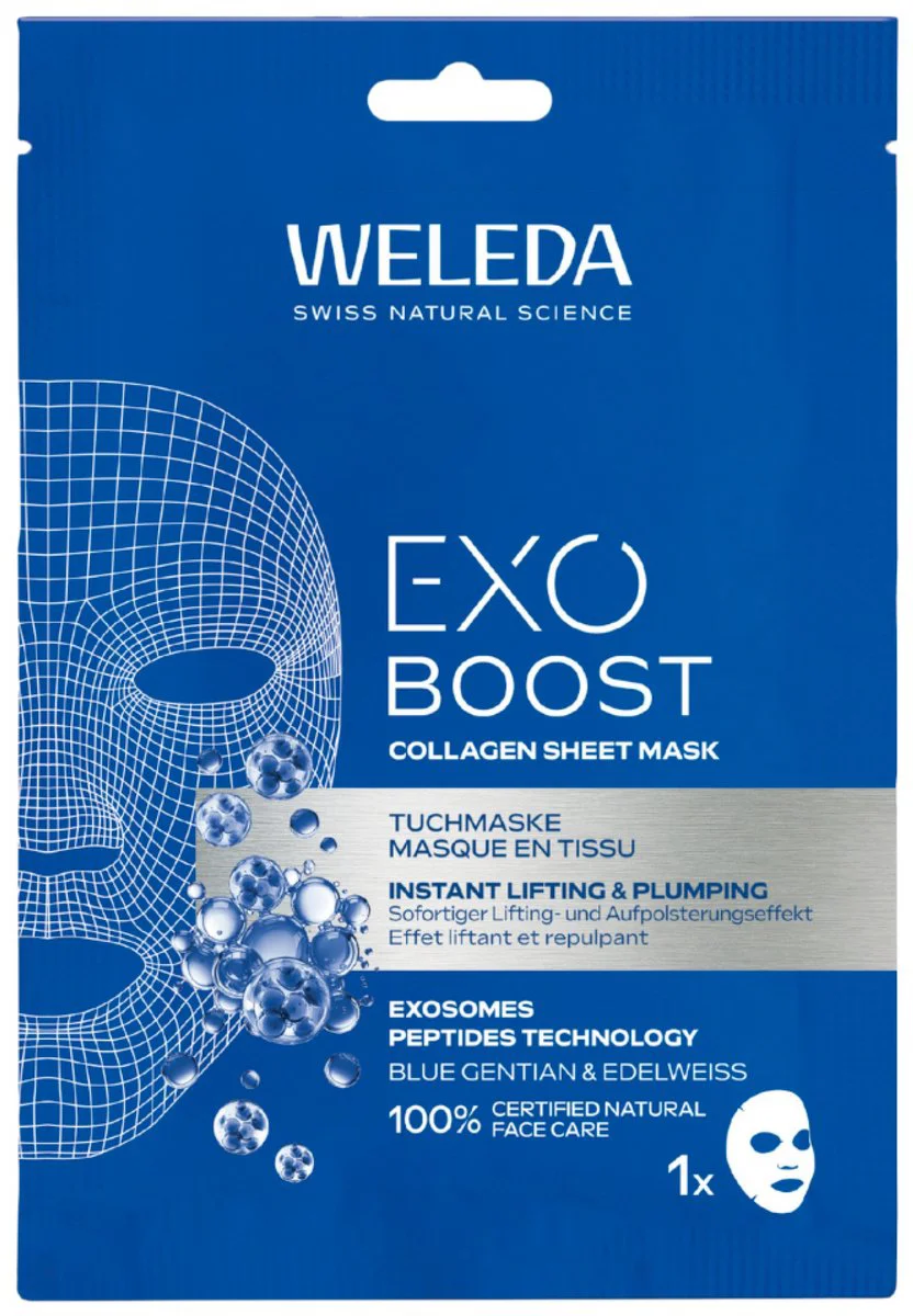 WELEDA Exo Boost Collagen Sheet Mask