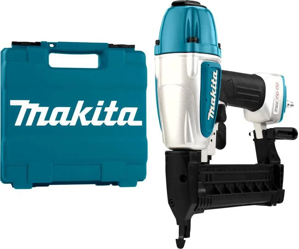 Makita AT638A 8 bar Nietmachine (Narrow Crown) in koffer