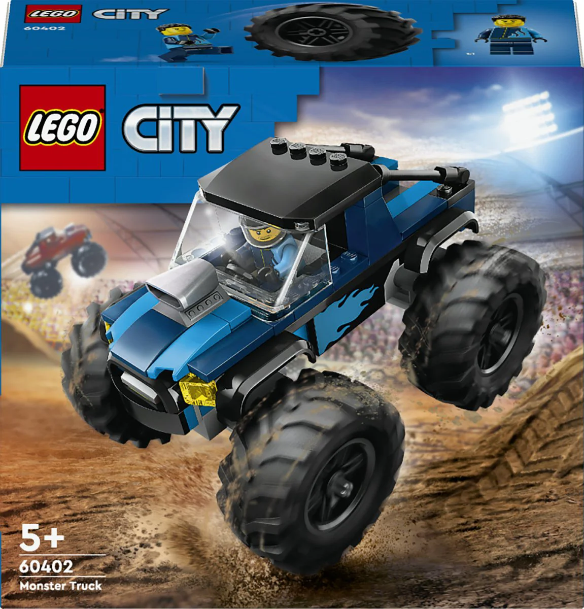 LEGO City Blauwe monstertruck 60402