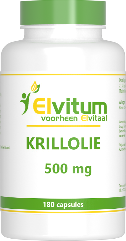 Elvitum Krill Olie Capsules 180CP