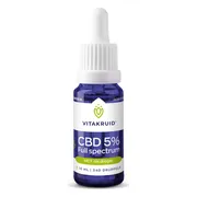 Vitakruid CBD Olie 5% Full Spectrum 10 ml