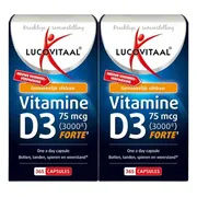 2x Lucovitaal Vitamine D3 75mcg Forte 365 capsules