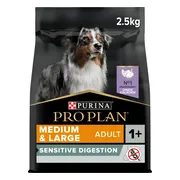 4x Pro Plan Hondenvoer Droog Optidigest Adult Grain Free Medium - Large 2,5 kg