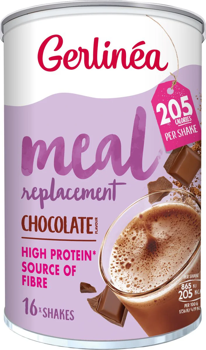 Gerlinea Milkshake Chocolade 436 gr