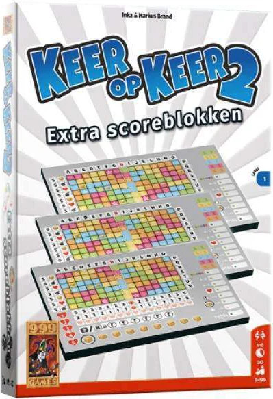 Keer op Keer 2 Scoreblokken