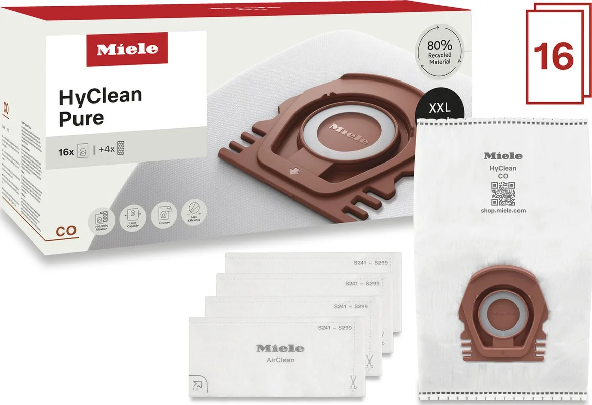 Miele XXL HyClean Pure CO (16 stuks)