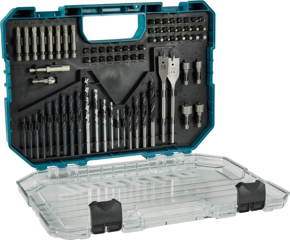 Makita E-15126 Boor- en schroefbitset 75-delig in koffer
