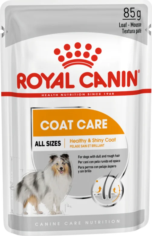 12x Royal Canin Coat Care Hondenvoer Nat 85 gr
