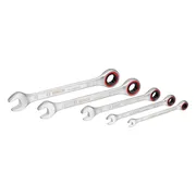 Bosch Professional Ringsteeksleutelset met ratel 5-delig in etui - 1600A02Z3D