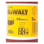DeWALT DT3590 P60 Schuurpapier rol 5m x 93mm