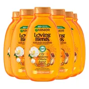 6x Garnier Loving Blends Argan- en Cameliaolie Shampoo 300 ml