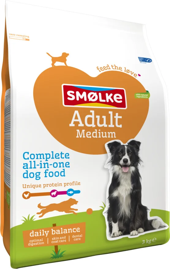 Smolke Hondenvoer Adult Medium 3 kg