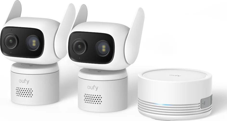 Eufy Wired Cam C31 Wit Duo Pack + HomeBase Mini