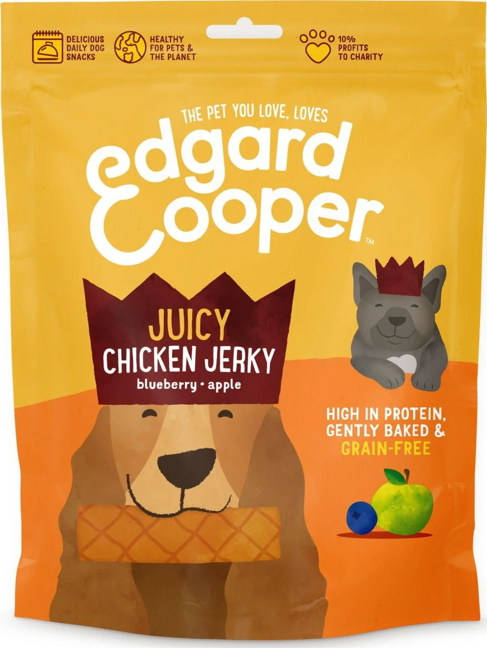 Edgard & Cooper Adult Strips Kip 75 gr