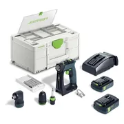 Festool CXS 18 C 3,0-Set Accu Schroefboormachine 18V 3.0Ah in Systainer - 576884