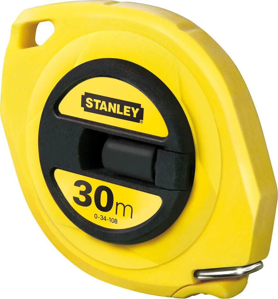Stanley 0-34-108 Landmeter Staal 30m - 9,5mm gesloten kast