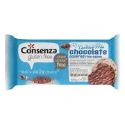 Consenza Glutenvrije Chocolade Rijstwafels 100GR
