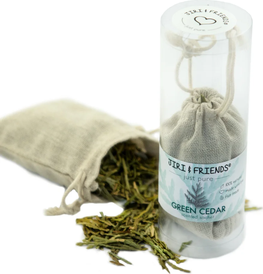Jiri & Friends Green Cedar Geurzakje