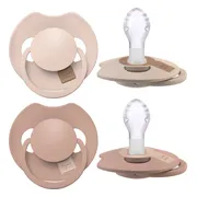 Difrax LOVI Prime Pacifier 18+ Months - Nude/Blush 2ST