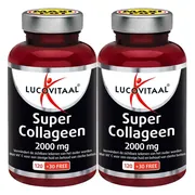 2x Lucovitaal Super Collageen 2000 mg Maxipot 150 tabletten