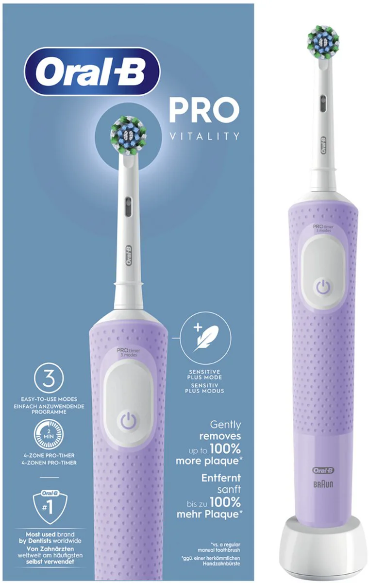 Oral-B Vitality Pro Elektrische Tandenborstel Lila