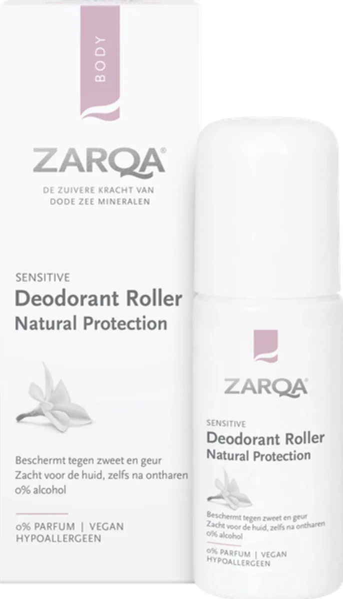 2x Zarqa Sensitive Deodorant Roller 50 ml