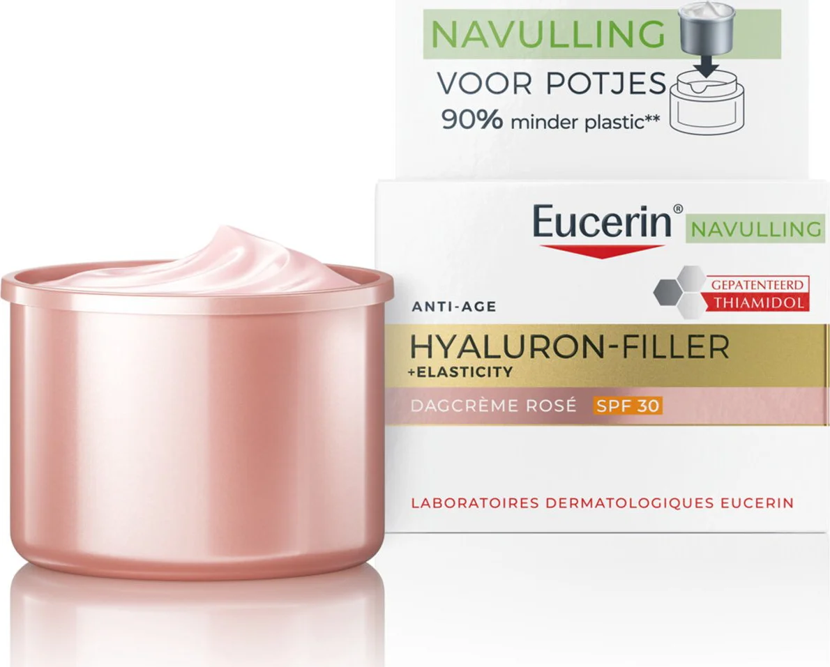 Eucerin Hyaluron-Filler + Elasticity Dagcreme Rose SPF 30 Navuling 50 ml