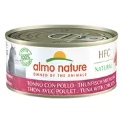 Almo Nature HFC Natural Kattenvoer Nat Tonijn & Kip 150 gr