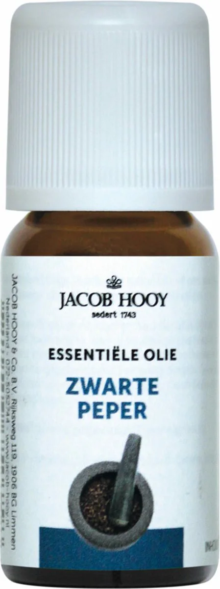 Jacob Hooy Essentiële Olie Zwarte Peper 10ML