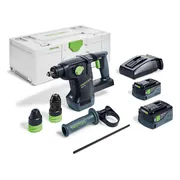 Festool KHC 18 5,0 EBI-Plus Accu combihamer SDS-Plus 2,6J + snelwisselboorkop 18V 5.0Ah in Systainer - 577448