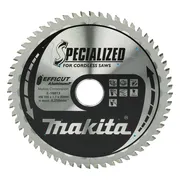 Makita E-16813 Cirkelzaagblad Aluminium | Efficut | 185 x 30 mm | 60-tands
