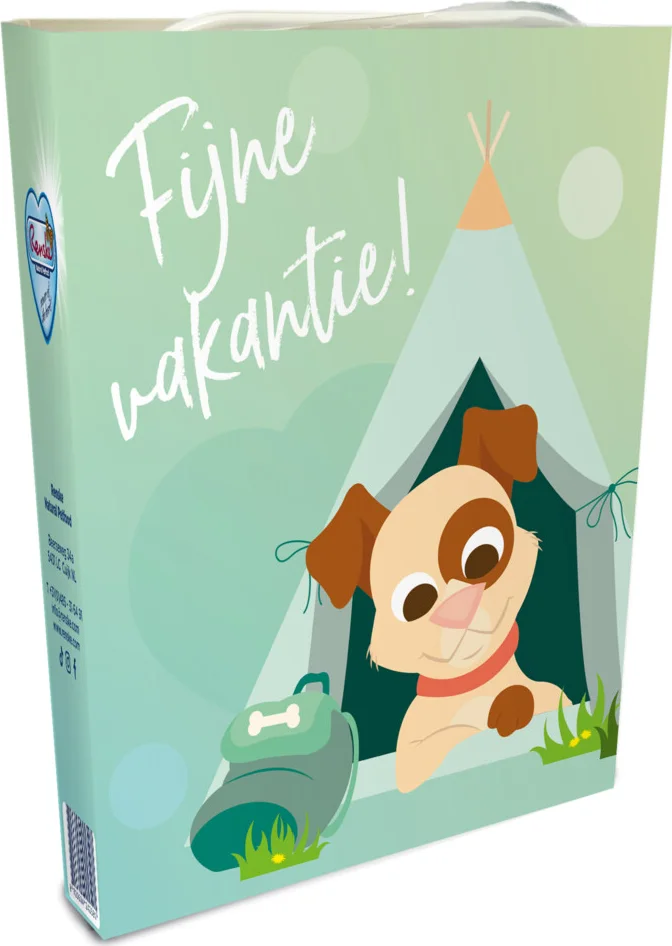 Renske Woef Gift Fijne Vakantie (Neutraal)