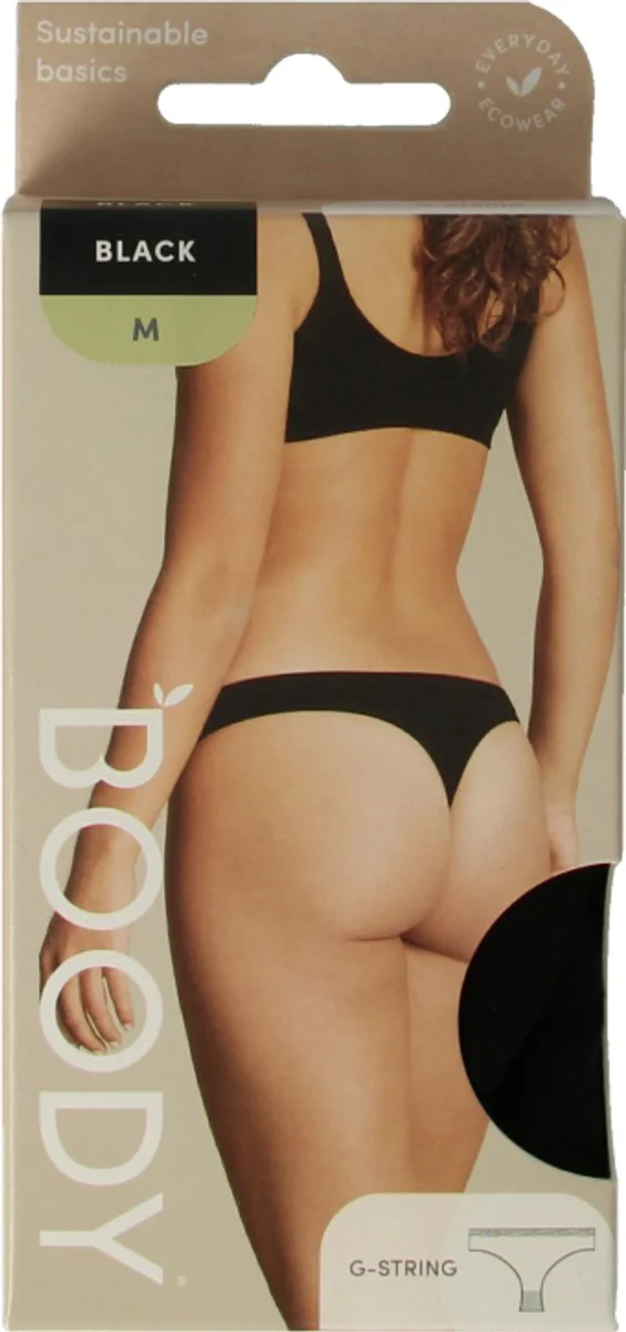 Boody G-string Zwart M