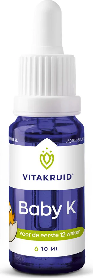 2x Vitakruid Baby Vitamine K & D 2x 10 ml