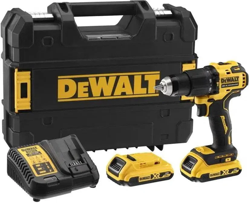 DeWALT DCD709D2T Compacte accu klop-/schroefboormachine 18V XR 2.0Ah in TSTAK