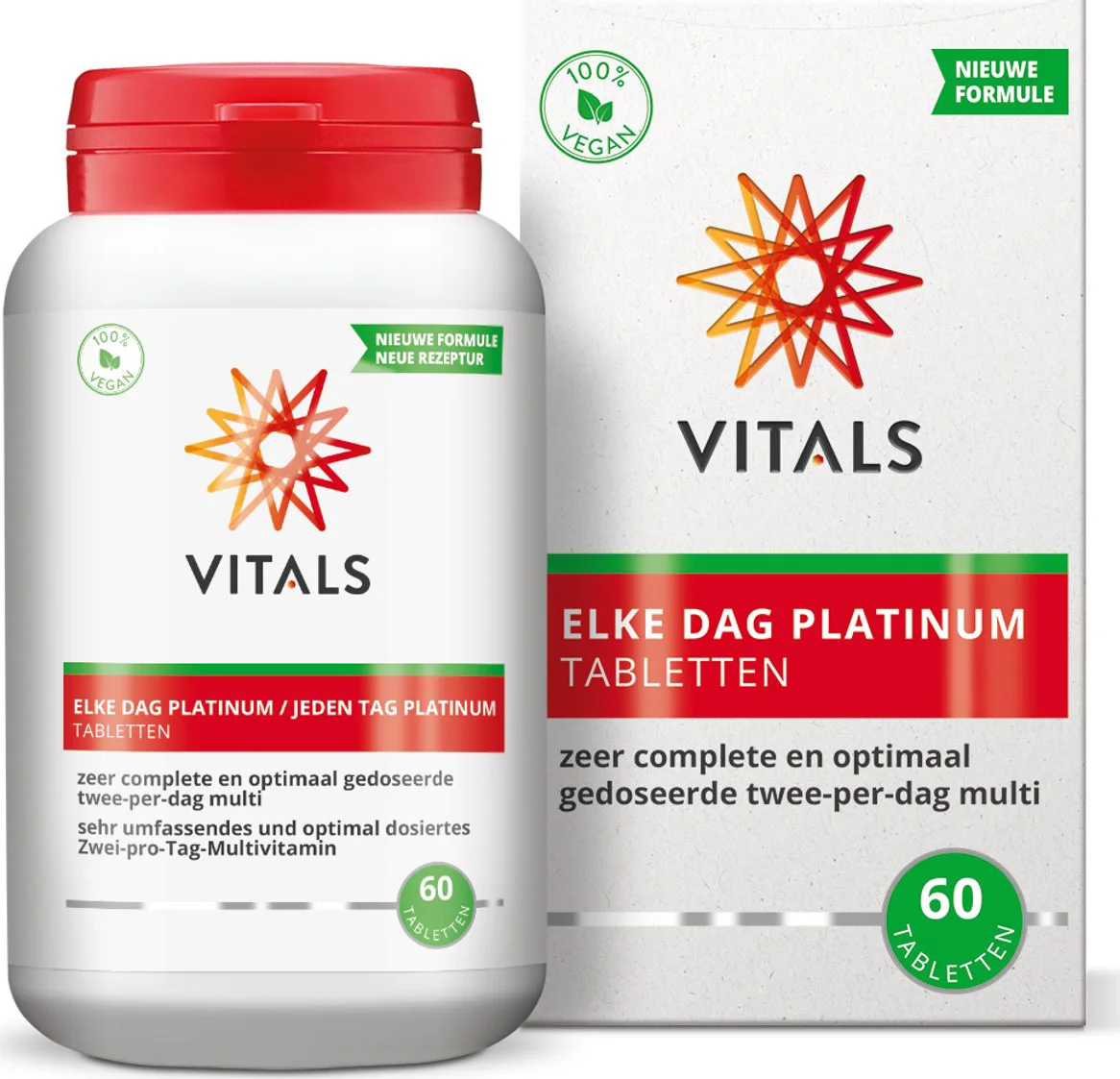 Vitals Elke Dag Platinum 60 tabletten