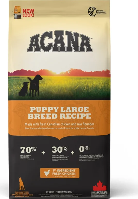 Acana Heritage Puppy Large Breed 17 kg