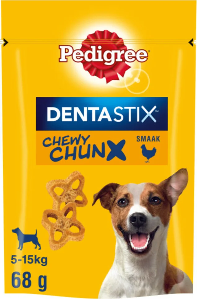 Pedigree Dentastix Chewy Chunx Hondensnacks Mini Kip 68 gr