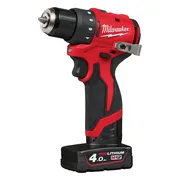 Milwaukee M12 BLDDRC-402C Accu schroefboormachine 12V 4.0Ah in koffer - 4933499688