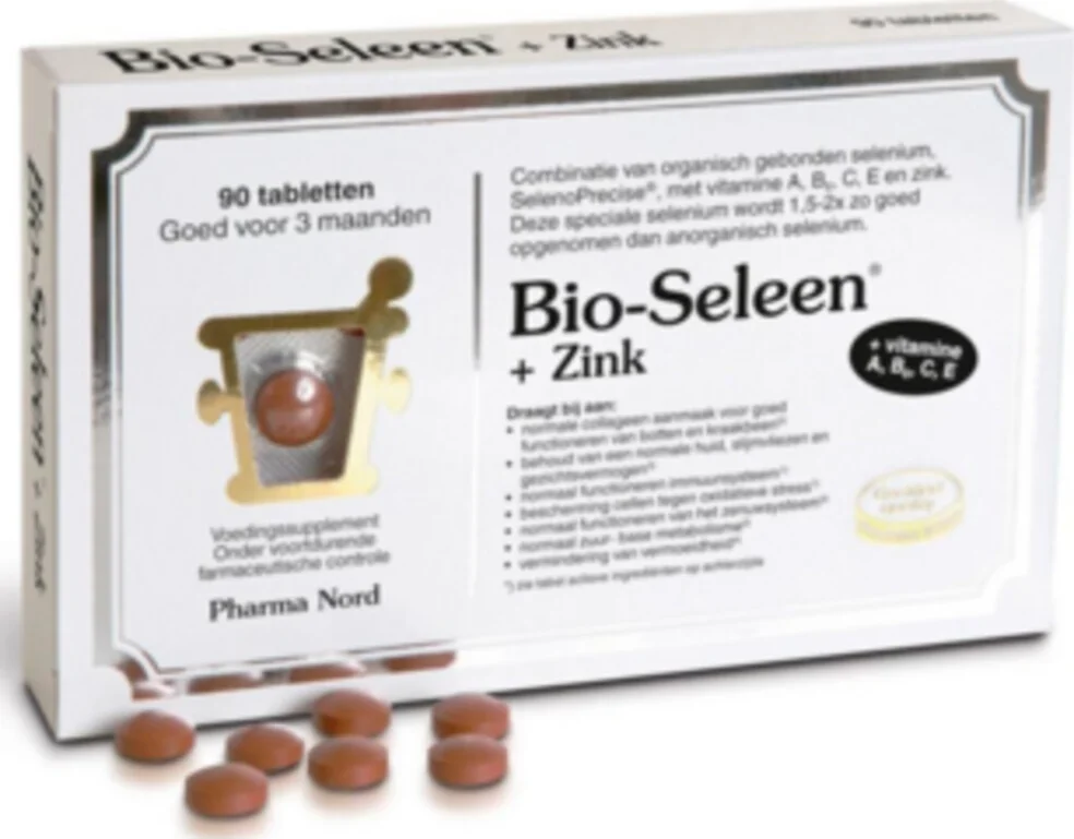 2x Pharma Nord Bio Seleen & Zink 90 tabletten