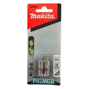 Makita E-03143 Impact Premier Slagschroefbit slim PH2 x 25 mm 2 stuks