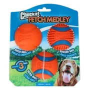 Chuckit Fetch Medley Gen3 Medium 3 stuks